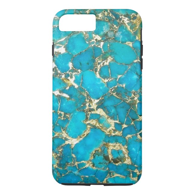 Capa Para iPhone, Case-Mate De "capa de telefone turquesa " (Verso)