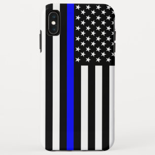 Capa Para iPhone Da Case-Mate Decoração de Bandeira Americana da Linha Azul-Thin