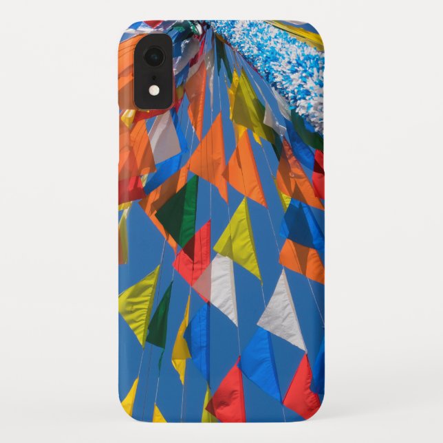 Capa Para iPhone, Case-Mate Decoração de Sinalizador de Triângulo (Verso)