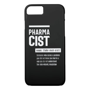 Capa iPhone 8/7 Definição de Farmacêutico Clássico de Presente Eng
