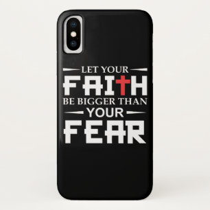 Capa Para iPhone Da Case-Mate Deixe sua fé mais grande do que a fé do cristão