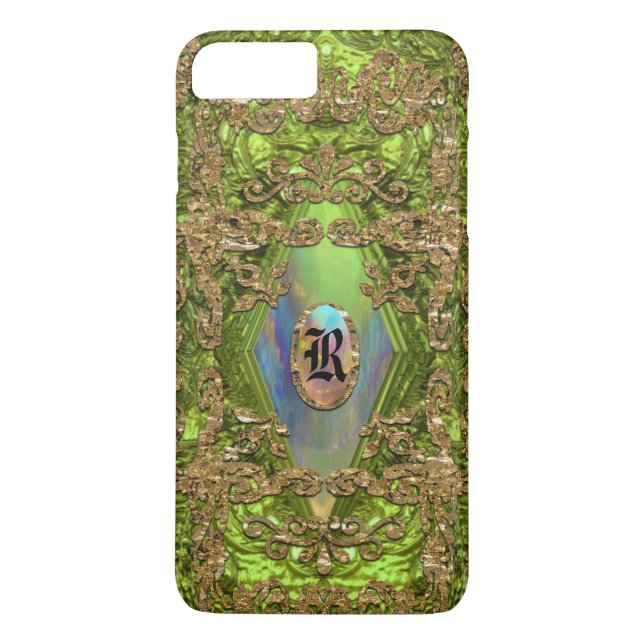 Capa Para iPhone, Case-Mate Dempsey Kelley Elegant Monograma (Verso)