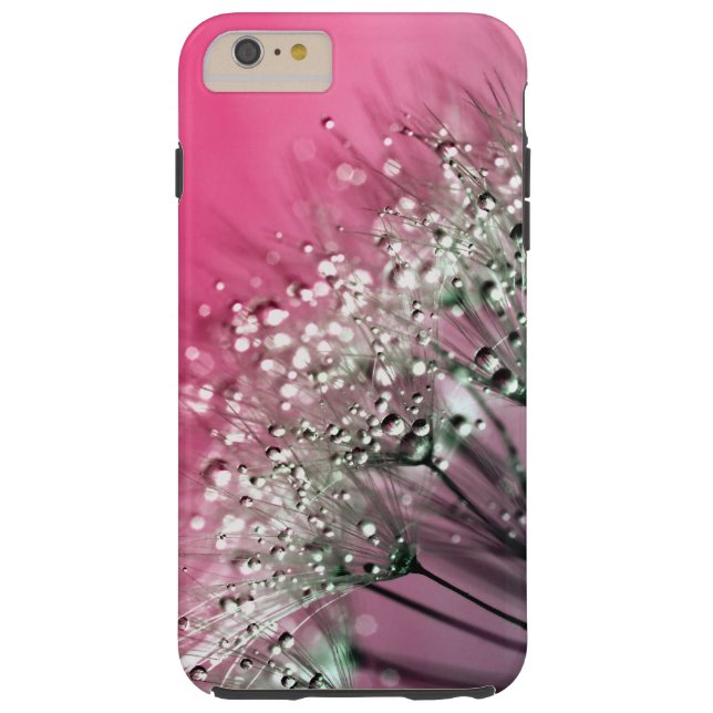 Capa Para iPhone, Case-Mate Dente-de-leão do rosa quente (Verso)