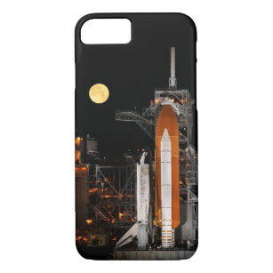 Capa iPhone 8/7 Descoberta do Shuttle de Espaço e Lua