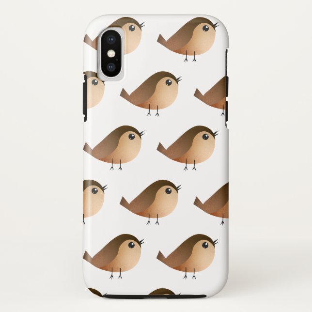 Capa Para iPhone, Case-Mate Desenho animado de passarinho (Verso)