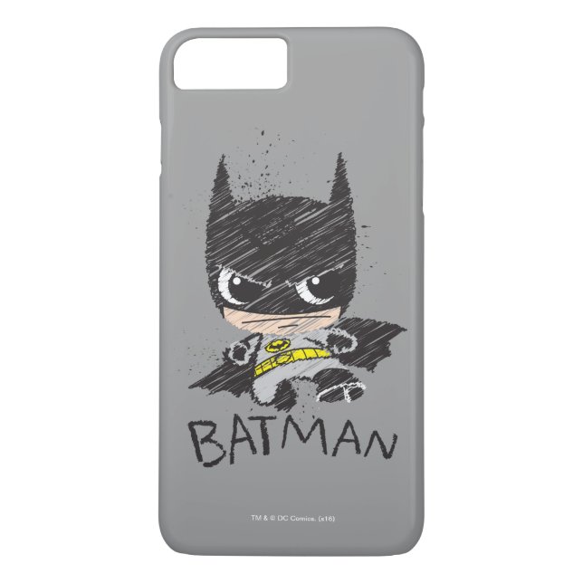 Capa Para iPhone, Case-Mate Desenho do Mini Clássico Batman (Verso)