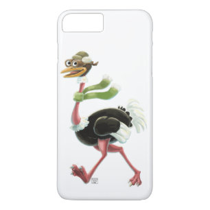 Capa iPhone 8 Plus/7 Plus Desert Ostrich Runner