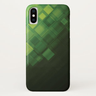 Capa Para iPhone Da Case-Mate Design abstrato verde da tecnologia