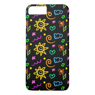 Capa Para iPhone Da Case-Mate Design colorido do fundo para miúdos