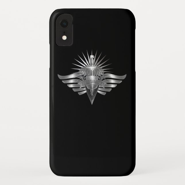 Capa Para iPhone, Case-Mate Design comemorativa do Paraquedista Extraordinário (Verso)