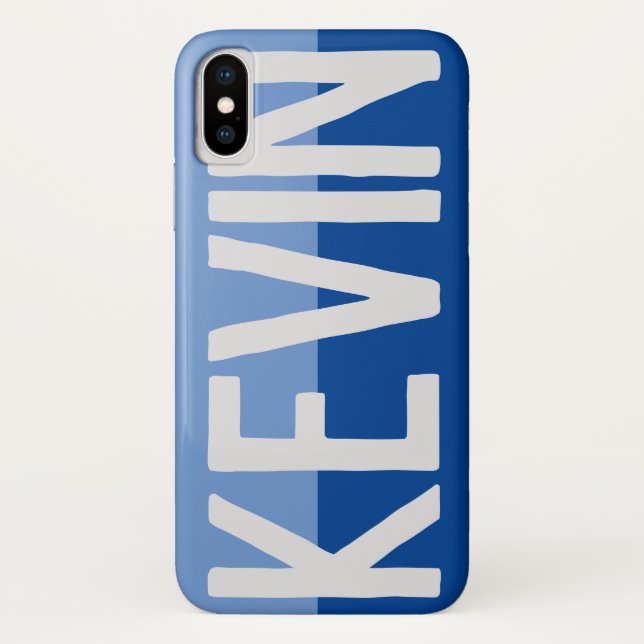 Capa Para iPhone, Case-Mate Design de nome em negrito. (Verso)