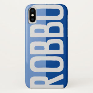 Capa Para iPhone Da Case-Mate Design de nome em negrito.
