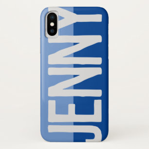 Capa Para iPhone Da Case-Mate Design de nome em negrito.