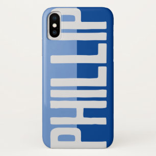 Capa Para iPhone Da Case-Mate Design de nome em negrito.