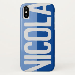 Capa Para iPhone Da Case-Mate Design de Nome Negrito.
