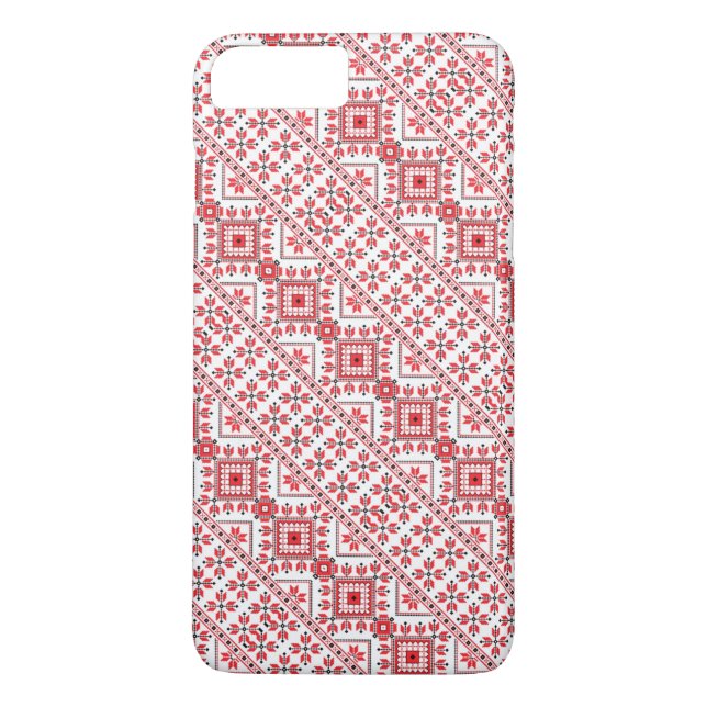 Capa Para iPhone, Case-Mate Design de padrões decorativo ukrainiano, de cor ve (Verso)
