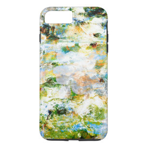 Capa iPhone 8 Plus/7 Plus Design de pintura verde-Legal Abstrato
