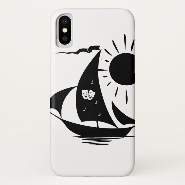 Capa Para iPhone, Case-Mate Design de vela de Teatro Whimsical Único (Verso)