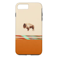 Design do búfalo & do nativo americano