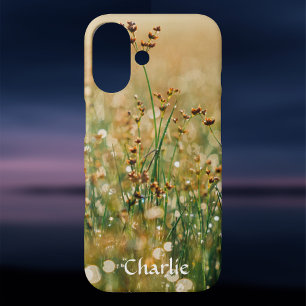 Capa Para iPhone X Design do campo das flores