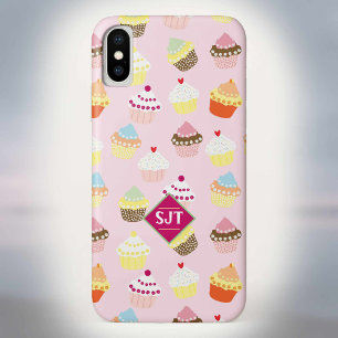 Capa Para iPhone Da Case-Mate Design do Tema da Padaria dos Bolinhos.
