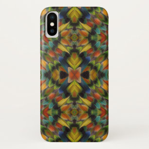 Capa Para iPhone Da Case-Mate Design Fractal das Penas do Lovebird