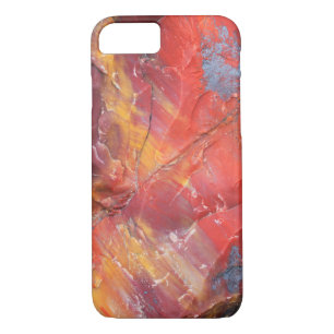 Capa Para iPhone Da Case-Mate Detalhe da madeira vermelha Petrificada, Arizona