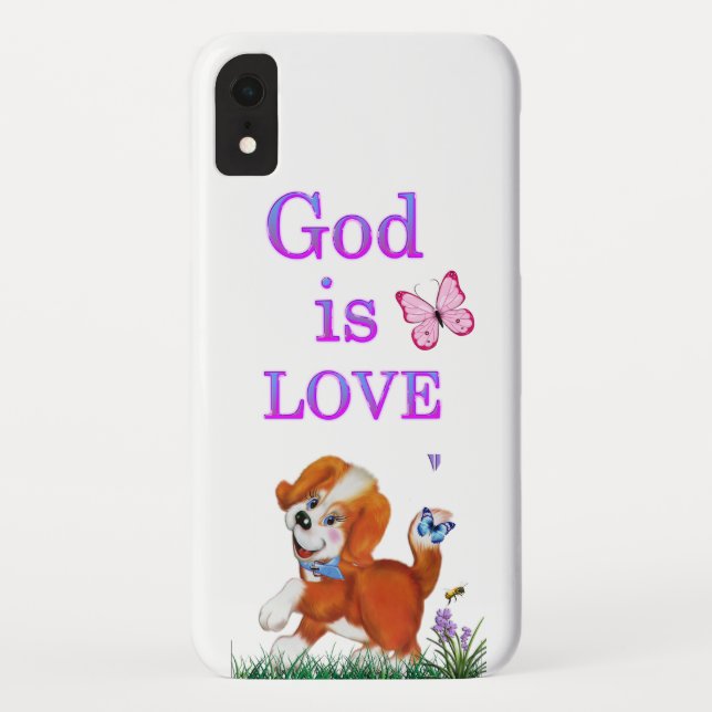 Capa Para iPhone, Case-Mate Deus é amor (Verso)