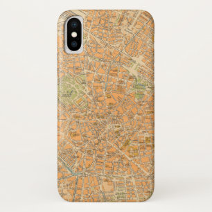 Capa Para iPhone Da Case-Mate Di Milão de Pianta - mapa de Milão, Italia