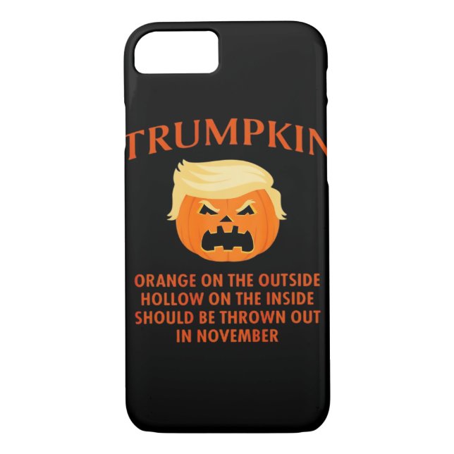 Capa Para iPhone, Case-Mate Dia de as Bruxas engraçado Anti-Trumpkin (Verso)
