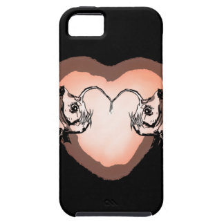 Capa Para iPhone 5 Diabos-marinhos no amor