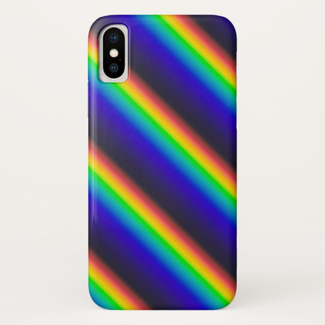 Capa Para iPhone, Case-Mate Diagonal do Espectro Solar (Verso)