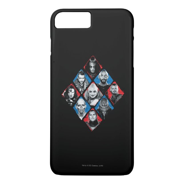 Capa Para iPhone, Case-Mate Diamante Checkered do grupo de trabalho X do (Verso)