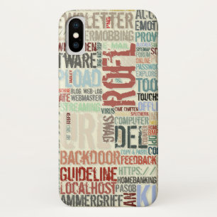 Capa Para iPhone Da Case-Mate Dicionário de Computador em Cores