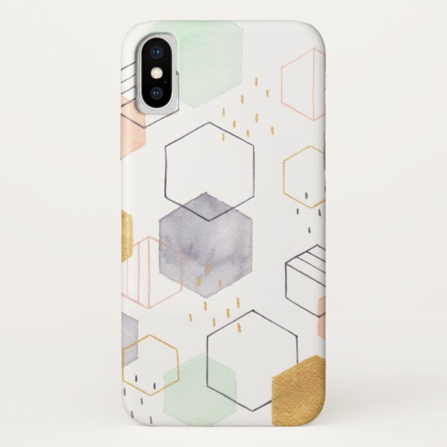 Capa Para iPhone, Case-Mate Dispersão hexadecimal (Verso)