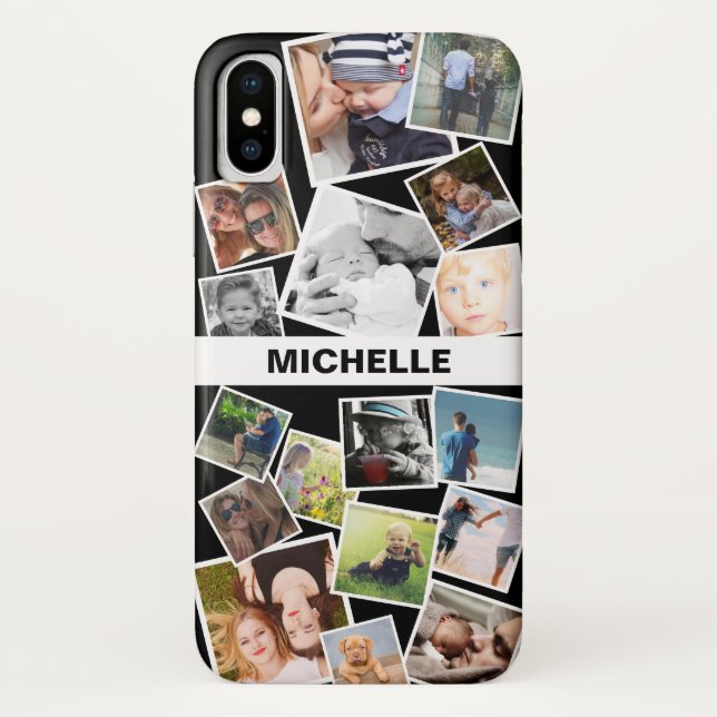 Capa Para iPhone, Case-Mate Diversão Fotos & Nome | Cor Personalizada (Verso)