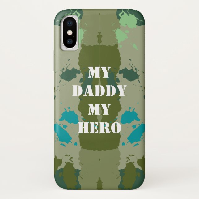 Capa Para iPhone, Case-Mate Diverse green colors background (Verso)