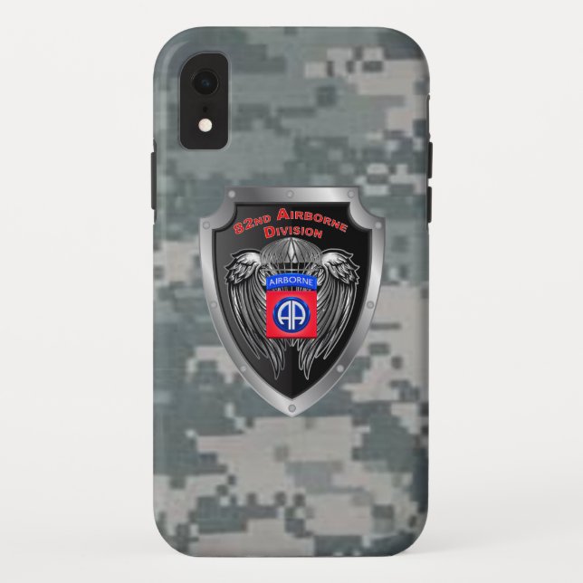 Capa Para iPhone, Case-Mate Divisão Aerotransportada Elite 82 (Verso)