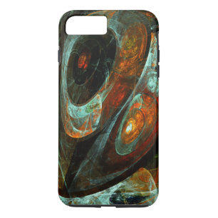 Capa iPhone 8 Plus/7 Plus Divisão de Abstrato de Tempo