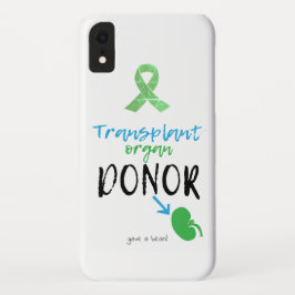 Capa Para iPhone Da Case-Mate Doador de Transplante Renal
