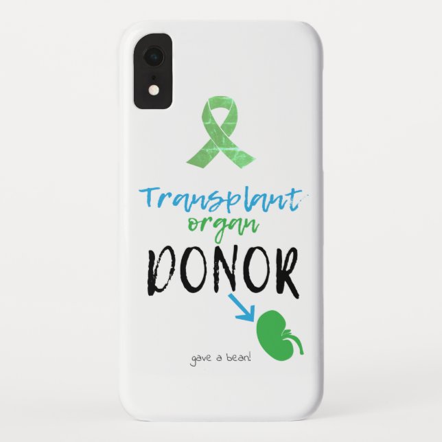 Capa Para iPhone, Case-Mate Doador de Transplante Renal (Verso)