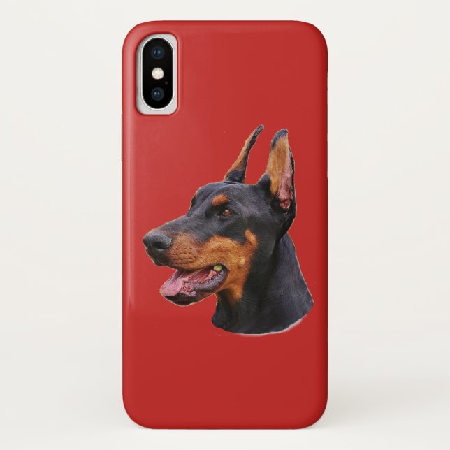 Capa Para iPhone, Case-Mate Doberman Pinscher (Verso)