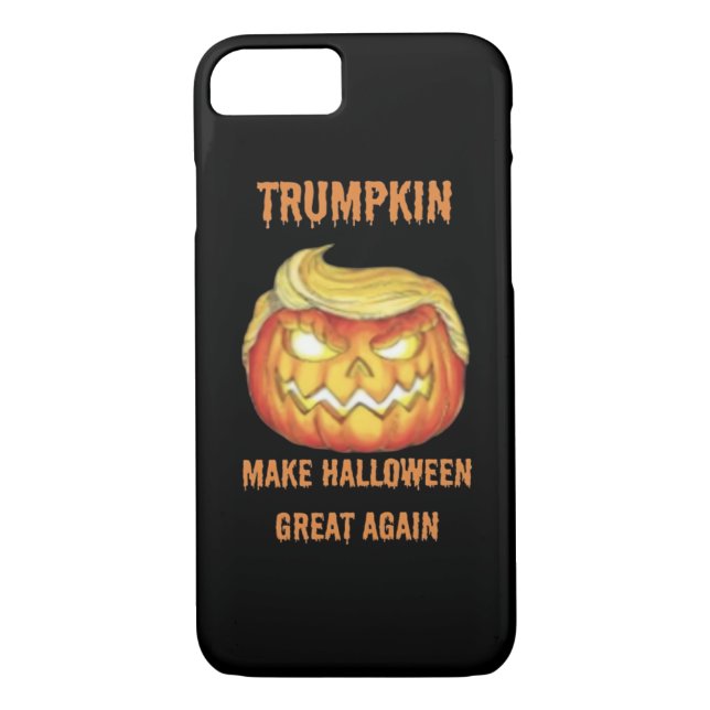 Capa Para iPhone, Case-Mate Docinho, Trumpkin, Halloween Clássico (Verso)