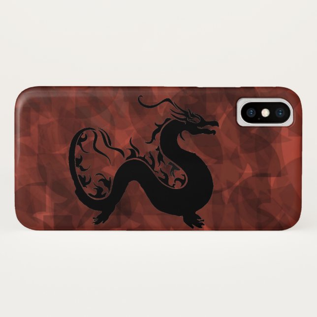 Capa Para iPhone, Case-Mate Dragão Asiático (Verso (Horizontal))