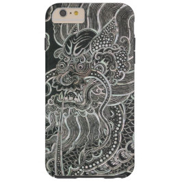 Capa Tough Para iPhone 6 Plus Dragão de Banguecoque do vintage