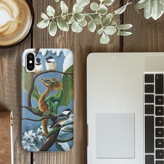 Capa Para iPhone, Case-Mate Dragão e Frango (Criador carregado)