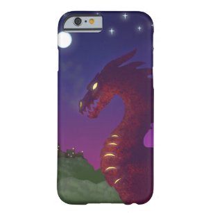 Capa Barely There Para iPhone 6 Dragão Medieval
