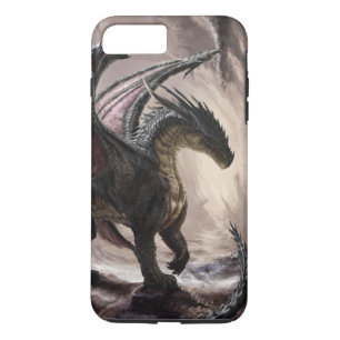 Capa iPhone 8 Plus/7 Plus Dragão Na Caverna