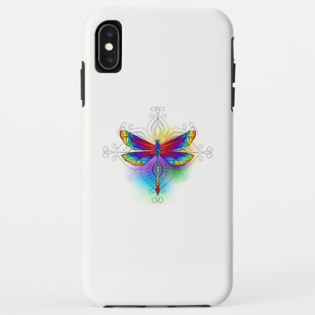 Capa Para iPhone, Case-Mate Dragonfly Poligonal (Verso)