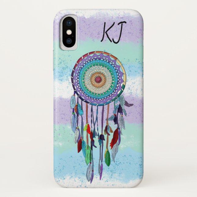 Capa Para iPhone, Case-Mate Dreamcatcher Desenhado à Mão Personalizado (Verso)